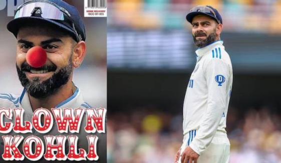 Virat Kohli mocked as 'clown' by Australian media over controversial shoulder bump