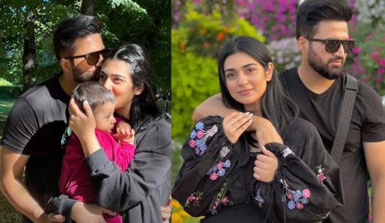 Sarah Khan expresses desire for more babies on husband Falak Shabbir’s birthday