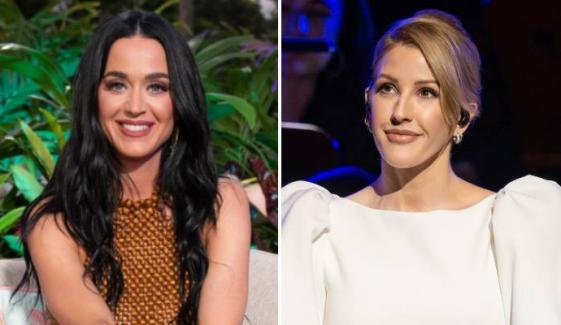 Katy Perry, Ellie Goulding make stylish entry at Chiltern Firehouse party