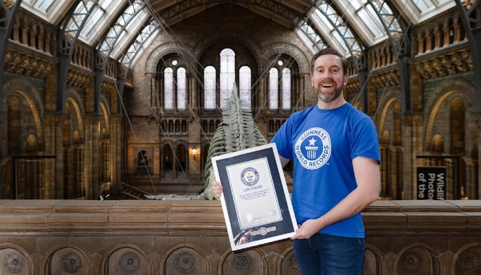 British man sets Guinness world record with 42 museum visits in 12 hours