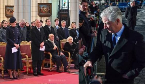 King Philippe, Queen Mathilde pay royal tribute in new ceremony