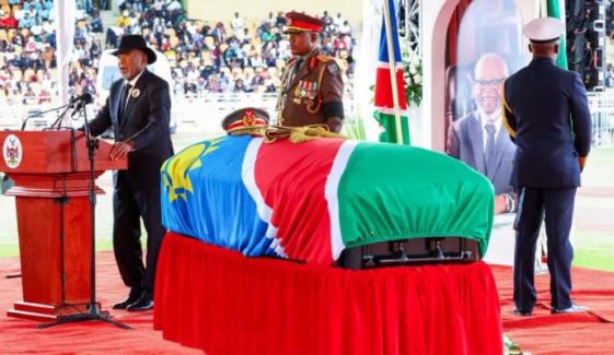 Namibia's founding father Sam Nujoma laid to rest after state funeral