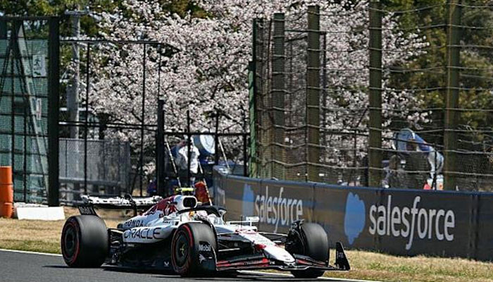 Japanese Class 1 Racing Japanese Grand Prix FP1: Norris fastest as Tsunoda marks Red Bull debut