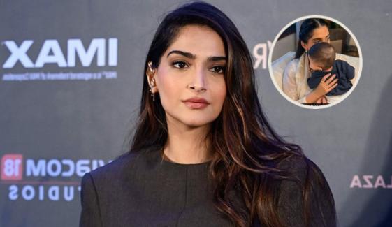 Sonam Kapoor shares rare glimpse of her mom life with son Vayu 