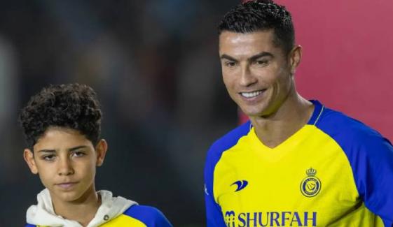 Cristiano Ronaldo's eldest son follows in his father’s footsteps with huge milestone 