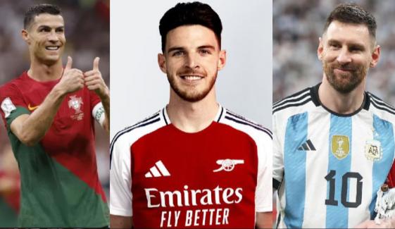 Cristiano Ronaldo vs Lionel Messi: Declan Rice names his GOAT