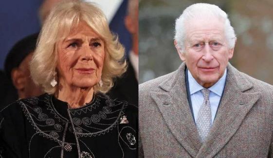 Queen Camilla chokes back tears after King Charles’ touching speech