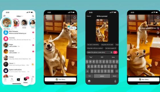 TikTok rolls out AI Alive tool to create videos from images in stories