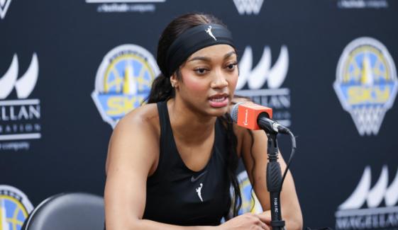 Angel Reese shuts down reporter over Caitlin Clark question