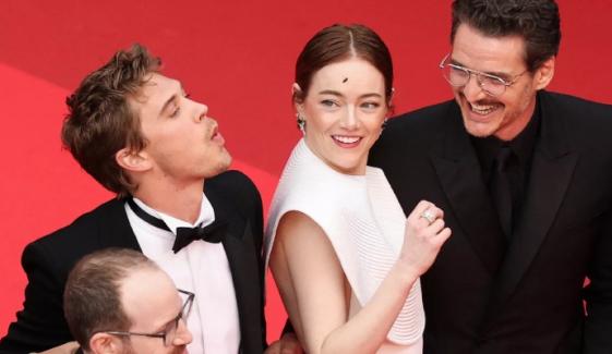 Emma Stone’s unexpected bee battle at Cannes leaves fans in stitches: Watch