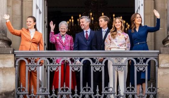 Royal Family appears on Palace balcony to celebrate King Frederik’s birthday