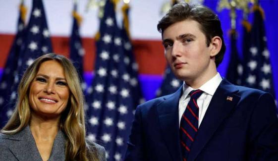 Barron Trump's Harvard rejection rumours quashed by Melania Trump