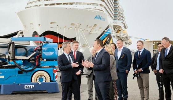 King inaugurates Europe’s largest land power plan to combat air pollution