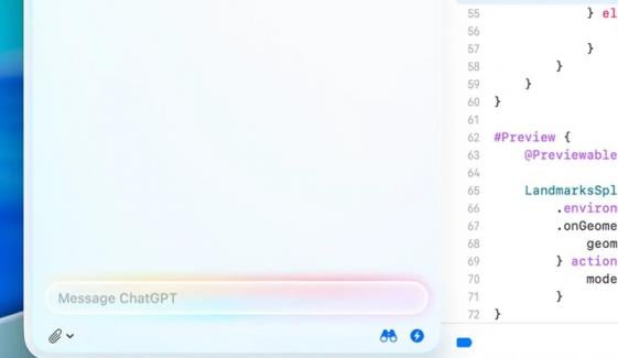 Apple incorporates ChatGPT and other AI models to Xcode
