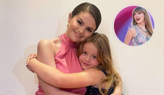 Selena Gomez shares her sister's sweet obsession with 'auntie' Taylor Swift 