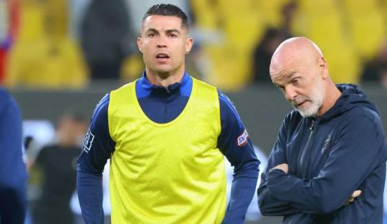Cristiano Ronaldo bids farewell to Pioli as Al-Nassr hunt new manager