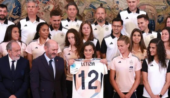 Queen Letizia hosts Spanish team, wishes luck ahead of UEFA Women’s Euro 2025