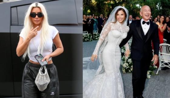 Kim Kardashian admits crying after Lauren Sánchez walk down aisle