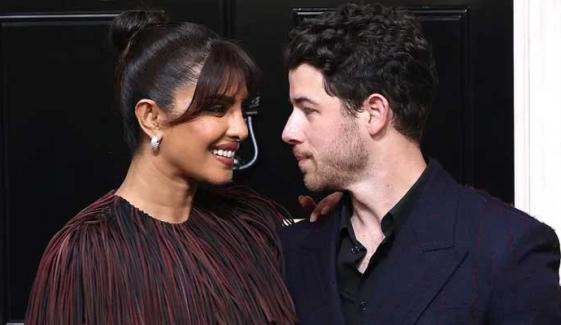 Nick Jonas hypes up wife Priyanka Chopra at ‘Heads of State’ screening