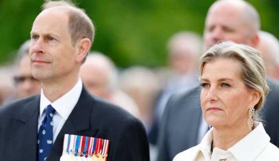 Duchess Sophie, Prince Edward represent King Charles at sombre event