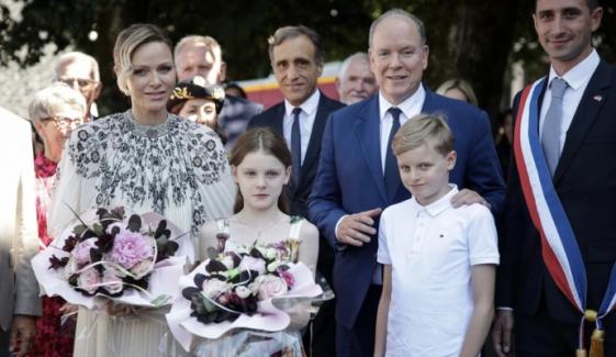 Princess Charlene makes graceful comeback with daughter Gabriella, Prince Albert
