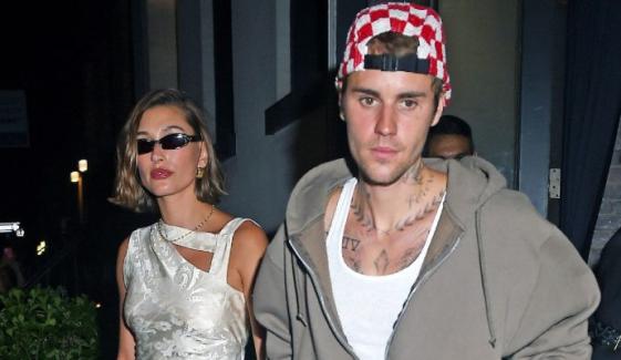 Hailey Bieber gives sweet nod to Justin Bieber at key Rhode event