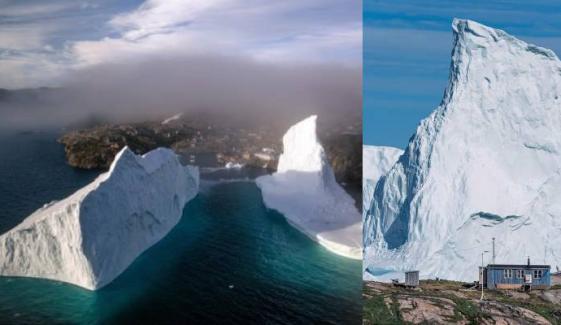 Skyscraper-sized iceberg sparks emergency warnings in Greenland