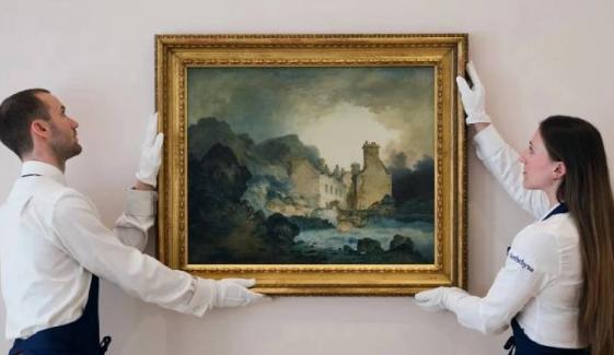 Lost J.M.W. Turner painting fetches huge price at auction after 150 years missing
