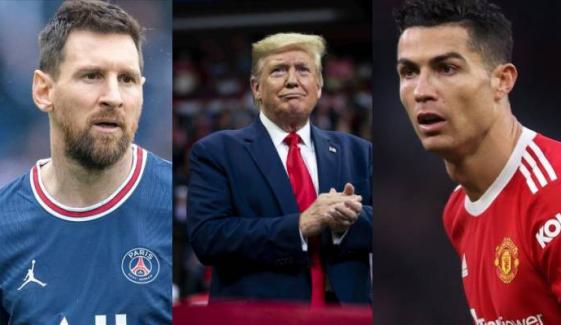 Cristiano Ronaldo vs Lionel Messi: Trump joins debate with surprising GOAT choice