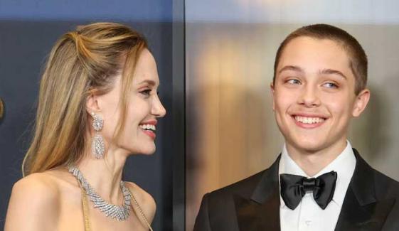 Angelina Jolie supports son Knox at boxing competition on his 17th birthday