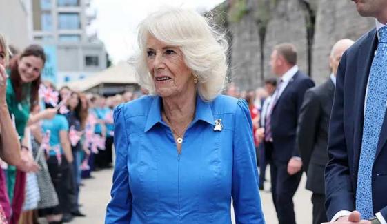 Queen Camilla unveils new serene Dog Garden at Battersea with style