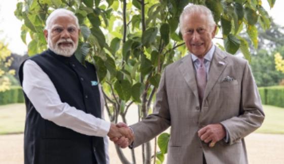King Charles receives symbolic gift from Indian PM Modi at Sandringham 