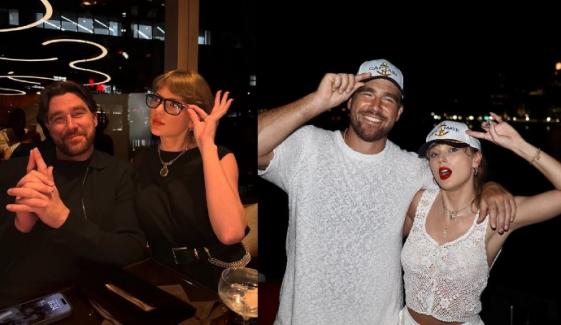 Taylor Swift makes official debut on Travis Kelce's Instagram