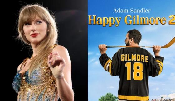 Taylor Swift urges fans to stream 'Happy Gilmore 2': ‘As soon as humanly possible’