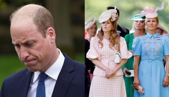 Prince William 'frustrated' over Beatrice, Eugenie and Zara’s royal sideline