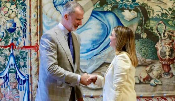 King Felipe begins summer break with meaningful meeting at Palma Palace