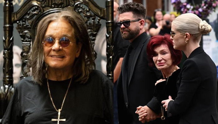 Ozzy Osbourne’s family breaks down in emotional funeral procession