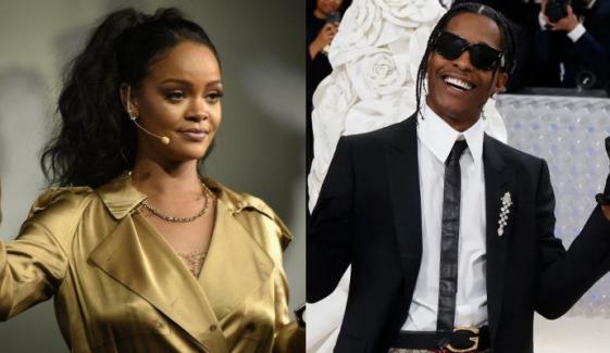 Rihanna enjoys outing days after A$AP Rocky accidently reveals baby gender 