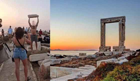 Temple of Apollo in Greece targeted by tourists in viral disrespect incident