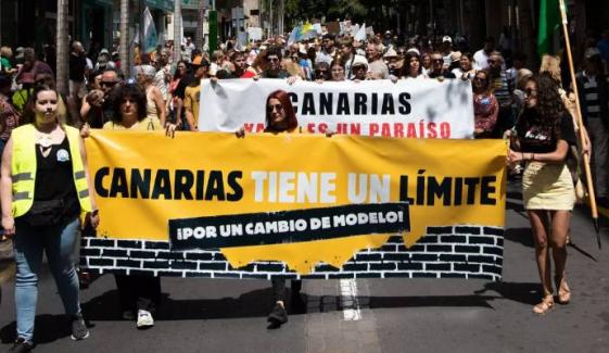 Canary Islands break tourism record despite anti-tourism protests