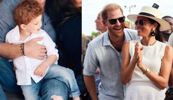 Prince Harry, Meghan Markle cheer on Archie as he hits waves in Montecito