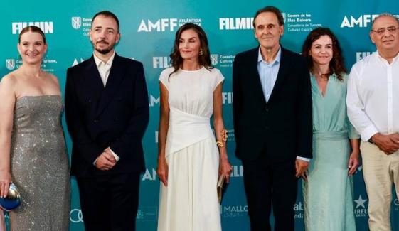 Queen Letizia exudes elegance during solo appearance at special event