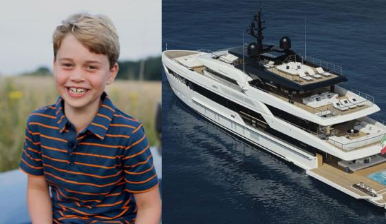 Prince George sends tender boat on secret mission during Greek holiday