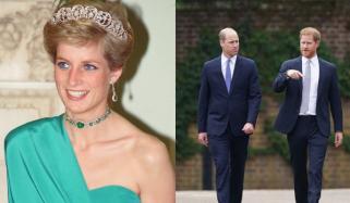 Princess Diana spared from seeing Prince William, Harry at odds