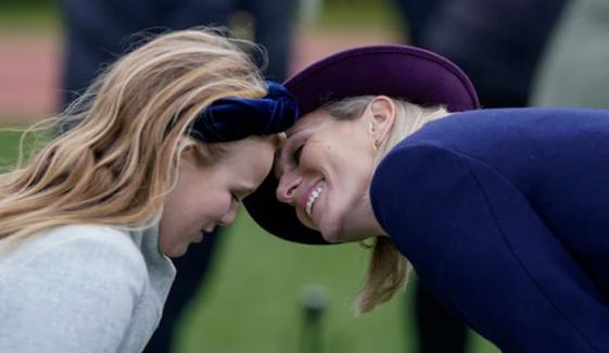 Zara Tindall’s daughter Mia steals spotlight at Hartpury Horse Trials