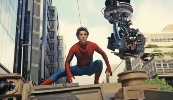 Tom Holland welcomes fans to day one of 'Spider-Man: Brand New Day' shoot