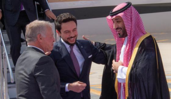 King Abdullah, Prince Hussein hold key talks with Saudi Crown Prince Salman