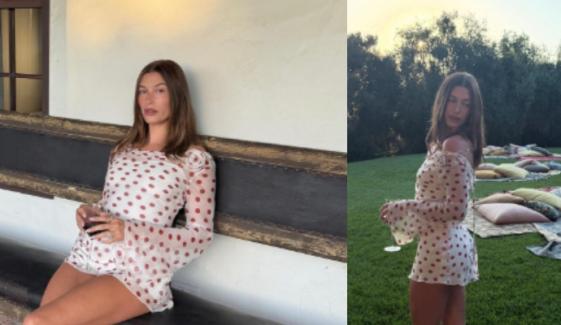 Hailey Bieber celebrates Kylie Jenner’s birthday in effortless style