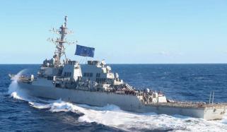 China 'expels' US warship from disputed south sea waters in tense encounter