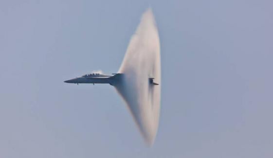 Sonic boom heard across England after jet loses contact